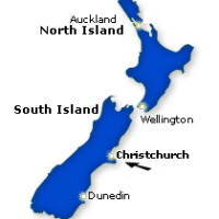 New Zealand Map 200x200q100