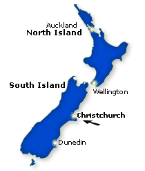 New Zealand Map